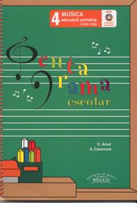 PENTAGRAMA ESCOLAR MÚSICA 4 CAT | 9788480208208 | AMAT, CARME;CASANOVA, ANNA | Llibreria Online de Vilafranca del Penedès | Comprar llibres en català