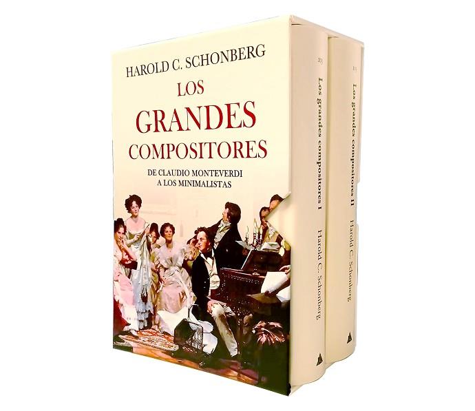 LOS GRANDES COMPOSITORES, ESTUCHE CON DOS VOLÚMENES | 9788419703682 | SCHONBERG, HAROLD C. | Llibreria L'Odissea - Libreria Online de Vilafranca del Penedès - Comprar libros