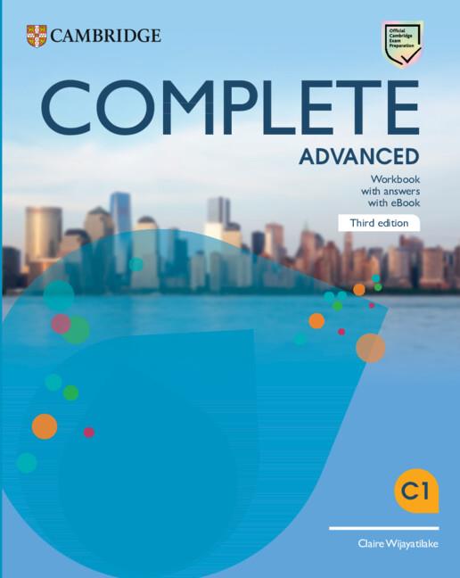 COMPLETE ADVANCED THIRD EDITION WORKBOOK WITH ANSWERS WITH EBOOK | 9781009162340 | WIJAYATILAKE, CLAIRE | Llibreria Online de Vilafranca del Penedès | Comprar llibres en català