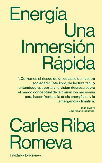 ENERGÍA | 9788419683847 | RIBA ROMEVA, CARLES | Llibreria Online de Vilafranca del Penedès | Comprar llibres en català