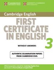 FIRST CERTIFICATE IN ENGLISH 3 WITHOUT ANSWERS | 9780521739290 | AA. VV. | Llibreria L'Odissea - Libreria Online de Vilafranca del Penedès - Comprar libros