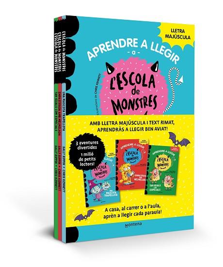 PACK APRENDRE A LLEGIR A L'ESCOLA DE MONSTRES ( LLIBRES 1-3 ) | 9788419169990 | RIPPIN, SALLY | Llibreria Online de Vilafranca del Penedès | Comprar llibres en català