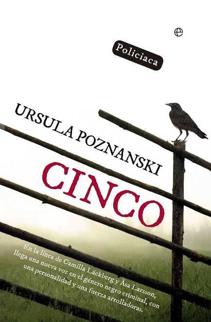 CINCO | 9788499705927 | POZNANSKI, URSULA | Llibreria Online de Vilafranca del Penedès | Comprar llibres en català