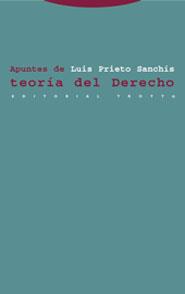 APUNTES DE TEORIA DEL DERECHO (ED. 5ª) | 9788481647761 | PRIETO SANCHIS, LUIS | Llibreria L'Odissea - Libreria Online de Vilafranca del Penedès - Comprar libros