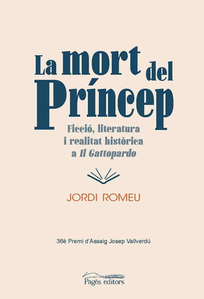 LA MORT DEL PRÍNCEP | 9788413032160 | ROMEU ROVIRA, JORDI | Llibreria Online de Vilafranca del Penedès | Comprar llibres en català