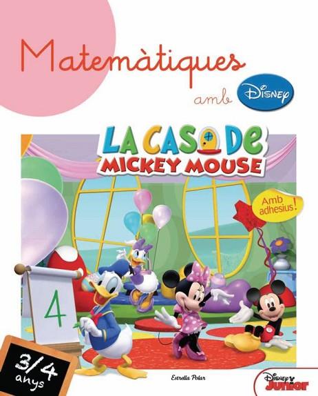 MATEMATIQUES AMB DISNEY 3/4 ANYS | 9788499324722 | AA.VV | Llibreria Online de Vilafranca del Penedès | Comprar llibres en català