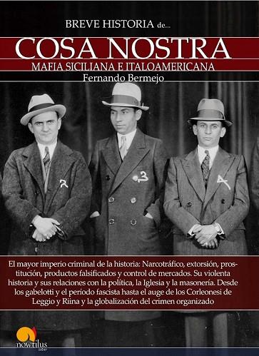 BREVE HISTORIA DE COSA NOSTRA | 9788499677422 | BERMEJO MARCOS, FERNANDO | Llibreria L'Odissea - Libreria Online de Vilafranca del Penedès - Comprar libros