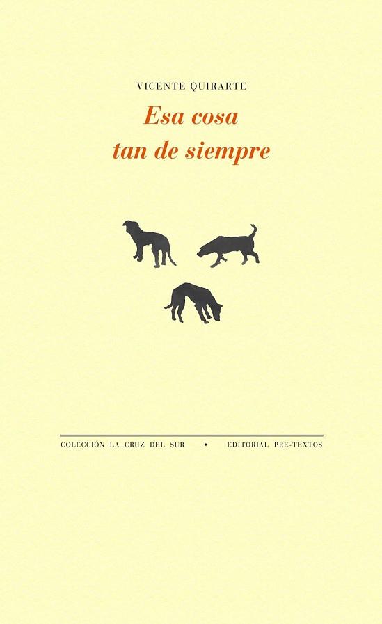 ESA COSA TAN DE SIEMPRE | 9788415576693 | QUIRARTE, VICENTE | Llibreria L'Odissea - Libreria Online de Vilafranca del Penedès - Comprar libros