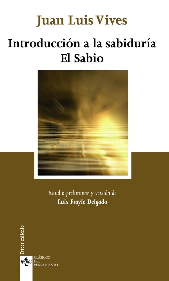 INTRODUCCION A LA SABIDURIA EL SABIO | 9788430950317 | VIVES, JUAN LUIS | Llibreria L'Odissea - Libreria Online de Vilafranca del Penedès - Comprar libros