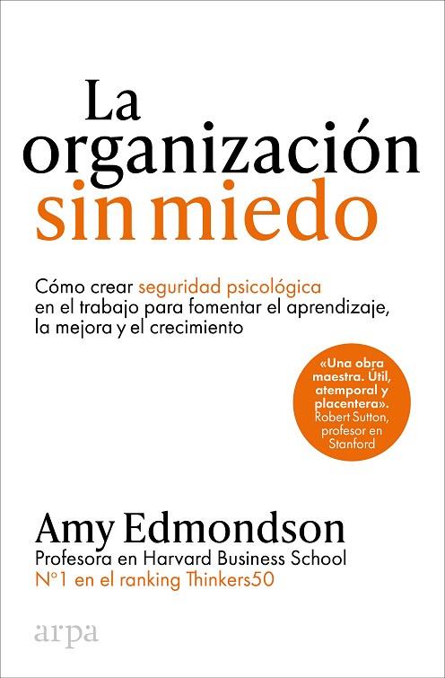 LA ORGANIZACIÓN SIN MIEDO | 9788410313187 | EDMONDSON, AMY | Llibreria L'Odissea - Libreria Online de Vilafranca del Penedès - Comprar libros