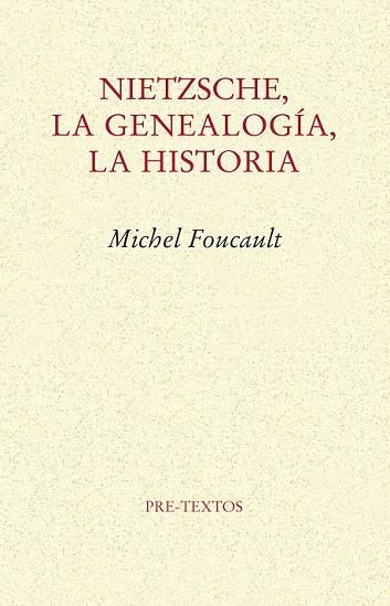 NIETZSCHE, LA GENEALOGIA, LA HISTOR | 9788485081974 | MICHEL FOUCAULT | Llibreria L'Odissea - Libreria Online de Vilafranca del Penedès - Comprar libros