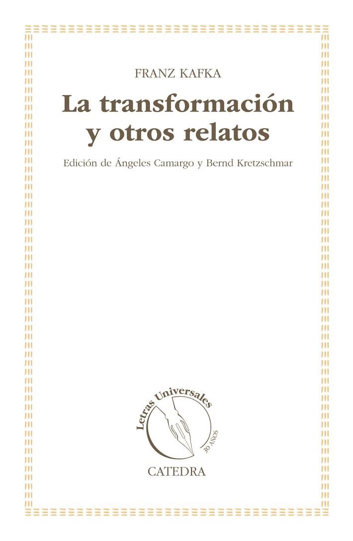 LA TRANSFORMACIÓN Y OTROS RELATOS | 9788437631752 | KAFKA, FRANZ | Llibreria Online de Vilafranca del Penedès | Comprar llibres en català