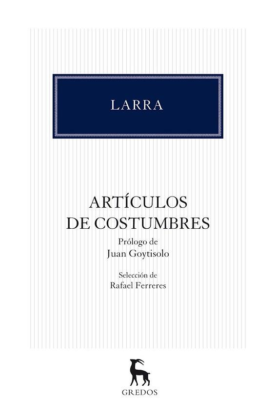 ARTICULOS DE COSTUMBRES | 9788424936358 | LARRA | Llibreria Online de Vilafranca del Penedès | Comprar llibres en català