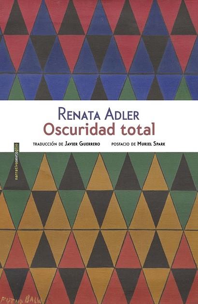 OSCURIDAD TOTAL | 9788416358953 | ADLER, RENATA | Llibreria Online de Vilafranca del Penedès | Comprar llibres en català