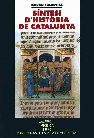 SINTESI D'HISTORIA DE CATALUNYA | 9788478266012 | F. SOLDEVILLA | Llibreria Online de Vilafranca del Penedès | Comprar llibres en català