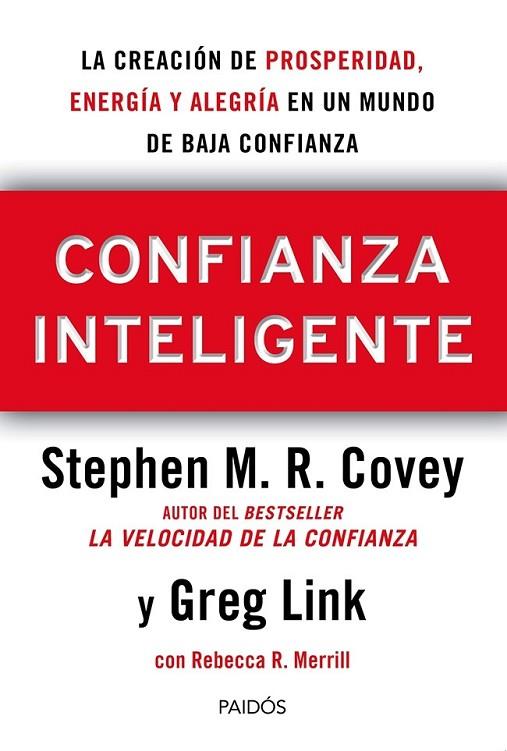 CONFIANZA INTELIGENTE | 9788449329203 | STEPHEN M. R. COVEY/REBECCA R. MERRILL/GREG LINK | Llibreria L'Odissea - Libreria Online de Vilafranca del Penedès - Comprar libros