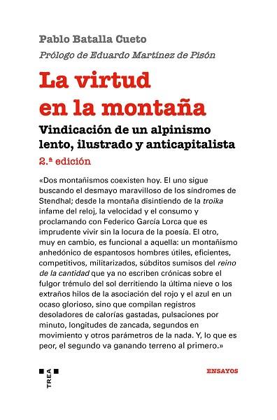 LA VIRTUD EN LA MONTAÑA | 9788419823892 | BATALLA CUETO, PABLO | Llibreria Online de Vilafranca del Penedès | Comprar llibres en català