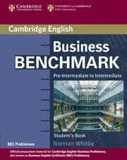 BUSINESS BENCHMARK PRE-INTERMEDIATE TO INTERMEDIATE STUDENT'S BOOK BEC PRELIMINA | 978-0521671170 | WHITBY, NORMAN | Llibreria L'Odissea - Libreria Online de Vilafranca del Penedès - Comprar libros