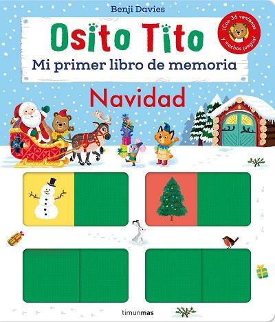 OSITO TITO MI PRIMER LIBRO DE MEMORIA NAVIDAD | 9788408287506 | DAVIES, BENJI | Llibreria Online de Vilafranca del Penedès | Comprar llibres en català