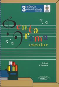 PENTAGRAMA ESCOLAR MÚSICA 3 CAT | 9788480208062 | AMAT, CARME/CASANOVA, ANNA | Llibreria Online de Vilafranca del Penedès | Comprar llibres en català