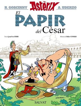 EL PAPIR DEL CÈSAR | 9788469604694 | GOSCINNY, RENÉ / FERRI, JEAN-YVES | Llibreria Online de Vilafranca del Penedès | Comprar llibres en català