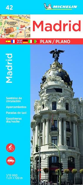 MADRID (PLANO) | 9782067228337 | MICHELIN | Llibreria L'Odissea - Libreria Online de Vilafranca del Penedès - Comprar libros