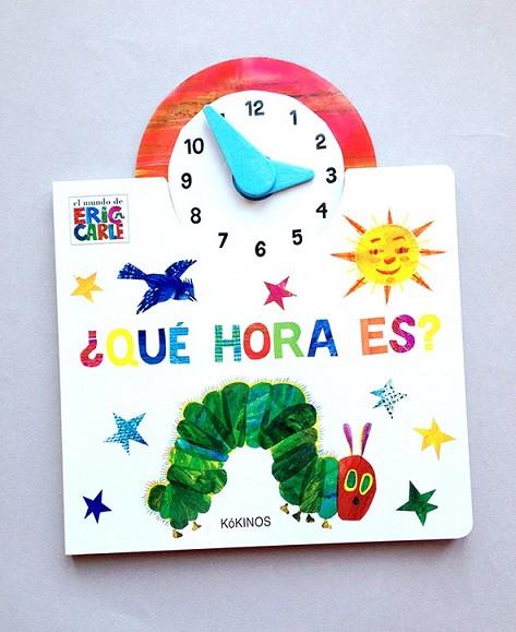 QUÉ HORA ES ? | 9788416126439 | CARLE, ERIC | Llibreria Online de Vilafranca del Penedès | Comprar llibres en català