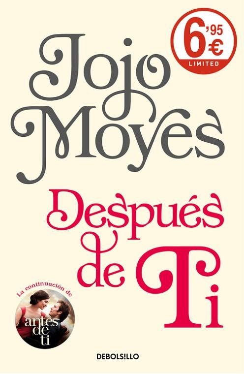 DESPUÉS DE TI | 9788466340878 | MOYES, JOJO | Llibreria Online de Vilafranca del Penedès | Comprar llibres en català