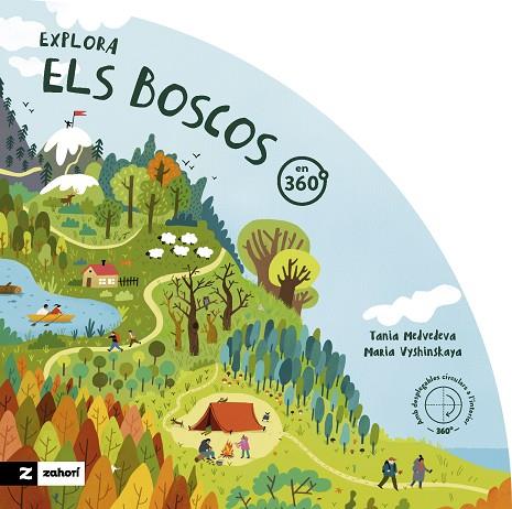 EXPLORA ELS BOSCOS EN 360 GRAUS | 9788419889010 | MEDVEDEVA, TANIA/VYSHINSKAYA, MARIA | Llibreria Online de Vilafranca del Penedès | Comprar llibres en català