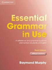 ESSENTIAL GRAMMAR IN USE EDITION WITHOUT ANSWERS | 9780521675819 | AA. VV. | Llibreria Online de Vilafranca del Penedès | Comprar llibres en català