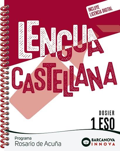 ROSARIO DE ACUÑA 1 ESO DOSIER LENGUA CASTELLANA | 9788448962074 | EZQUERRA, FRANCISCA/GIMENO, EDUARDO | Llibreria Online de Vilafranca del Penedès | Comprar llibres en català