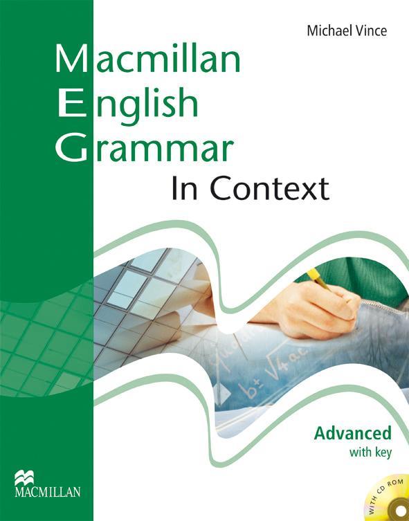 MACMILLAN ENGLISH GRAMMAR CONTEXT ADVANCED  + KEY | 9781405070546 | VINCE, M. | Llibreria L'Odissea - Libreria Online de Vilafranca del Penedès - Comprar libros