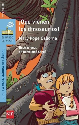 QUE VIENEN LOS DINOSAURIOS! - LA CASA MAGICA DEL ARBOL | 9788467577020 | OSBORNE, MARY POPE | Llibreria Online de Vilafranca del Penedès | Comprar llibres en català