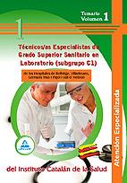 TECNICO ESP DE GRADO SUPERIOR SANITARIO EN LABORATORIO TEMA1 | 9788467639148 | INSTITUT CATALA DE LA SALUT | Llibreria Online de Vilafranca del Penedès | Comprar llibres en català