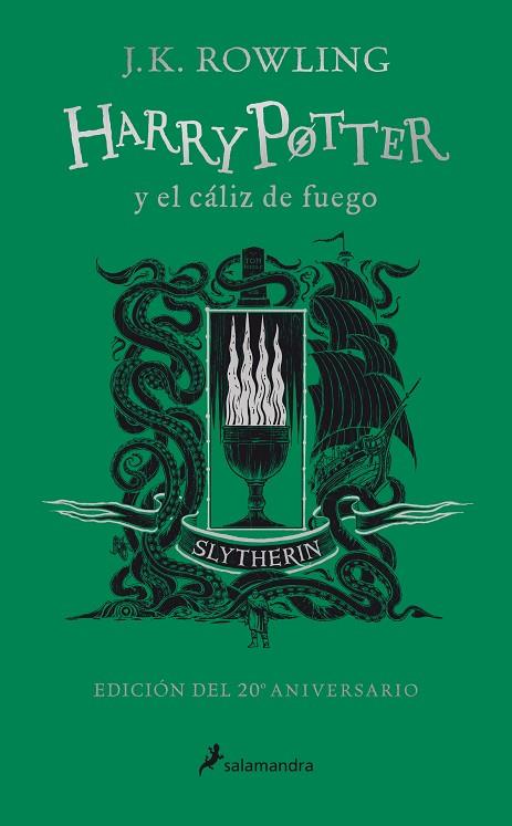 HARRY POTTER Y EL CÁLIZ DE FUEGO (EDICIÓN SLYTHERIN DEL 20º ANIVERSARIO) (HARRY | 9788418174377 | ROWLING, J.K. | Llibreria L'Odissea - Libreria Online de Vilafranca del Penedès - Comprar libros