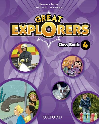 GREAT EXPLORERS 4: CLASS BOOK PACK | 9780194507684 | NINA LAUDER/SUZANNE TORRES | Llibreria L'Odissea - Libreria Online de Vilafranca del Penedès - Comprar libros