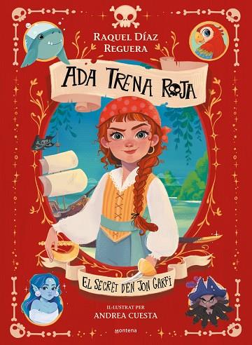 ADA TRENA ROJA 1  EL SECRET D'EN JON GARFI | 9788410395619 | DÍAZ REGUERA, RAQUEL | Llibreria L'Odissea - Libreria Online de Vilafranca del Penedès - Comprar libros