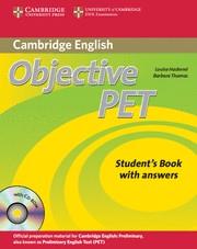 OBJECTIVE PET (2ND ED.): STUDENT S BOOK WITH ANSWERS WITH CD | 9780521732666 | HASHEMI, LOUISE/THOMAS, BARBARA | Llibreria Online de Vilafranca del Penedès | Comprar llibres en català