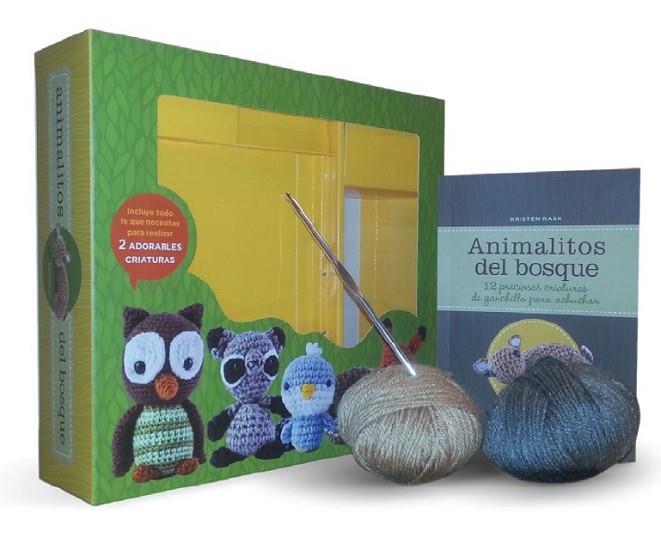 ANIMALITOS DEL BOSQUE KIT | 9788448019396 | KRISTEN RASK | Llibreria Online de Vilafranca del Penedès | Comprar llibres en català