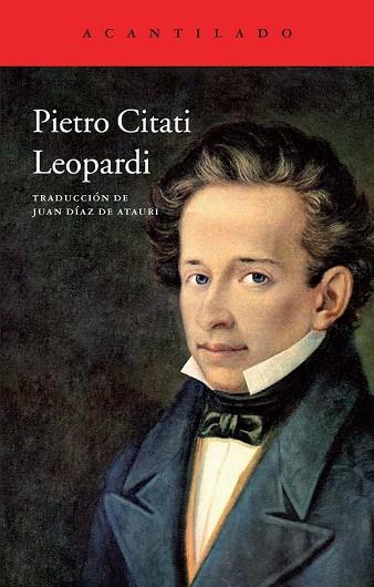 LEOPARDI | 9788415689881 | CITATI, PIETRO | Llibreria Online de Vilafranca del Penedès | Comprar llibres en català