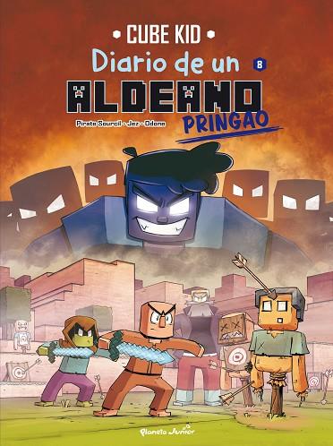 MINECRAFT DIARIO DE UN ALDEANO PRINGAO CÓMIC 8 | 9788408290056 | CUBE KID | Llibreria Online de Vilafranca del Penedès | Comprar llibres en català