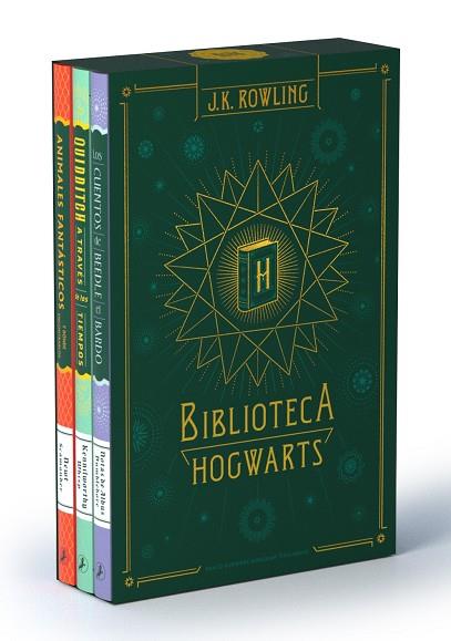 BIBLIOTECA HOGWARTS (EDICIÓN ESTUCHE) | 9788418797569 | ROWLING, J.K. | Llibreria L'Odissea - Libreria Online de Vilafranca del Penedès - Comprar libros