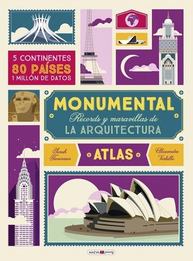 ATLAS MONUMENTAL | 9788416690039 | TAVERNIER, SARAH / VERHILLE, ALEXANDRE | Llibreria Online de Vilafranca del Penedès | Comprar llibres en català