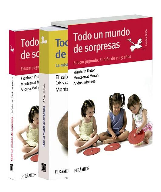 TODO UN MUNDO DE SENSACIONES EDUCAR JUGANDO EL NIÑO DE 2 A 5 AÑOS ( PACK ) | 9788436834895 | FODOR, ELIZABETH / MORÁN MORENO, MONTSERRAT | Llibreria Online de Vilafranca del Penedès | Comprar llibres en català