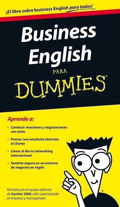 BUSINESS ENGLISH PARA DUMMIES | 9788432900044 | AA. VV. | Llibreria Online de Vilafranca del Penedès | Comprar llibres en català