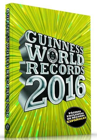 GUINNESS WORLD RECORDS 2016 | 9788408144922 | AA. VV. | Llibreria L'Odissea - Libreria Online de Vilafranca del Penedès - Comprar libros