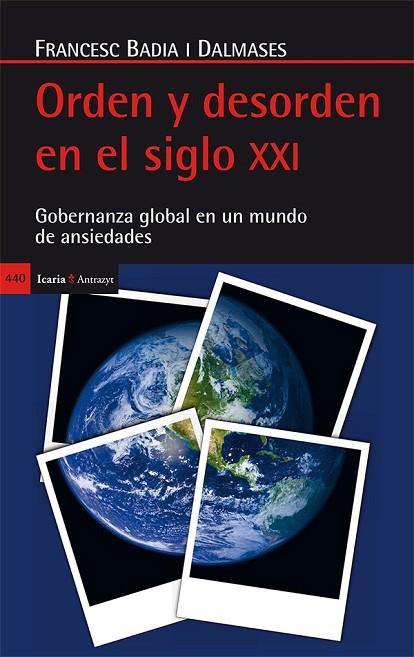 ORDEN Y DESORDEN EN EL SIGLO XXI | 9788498887075 | BADIA I DALMASES, FRANCESC | Llibreria Online de Vilafranca del Penedès | Comprar llibres en català