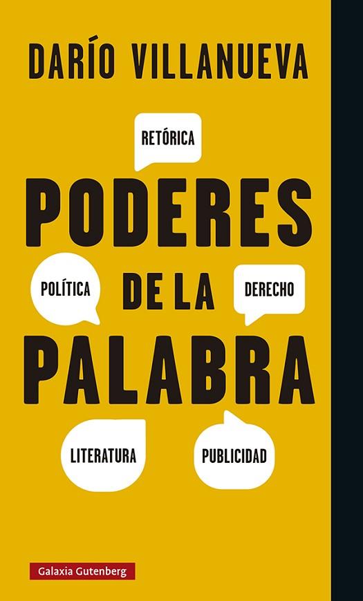 PODERES DE LA PALABRA | 9788419392183 | VILLANUEVA, DARÍO | Llibreria Online de Vilafranca del Penedès | Comprar llibres en català