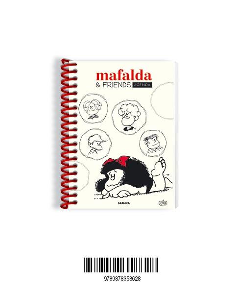 MAFALDA AGENDA PERPETUA ANILLADA FRIENDS BLANCA | 9789878358628 | QUINO | Llibreria Online de Vilafranca del Penedès | Comprar llibres en català