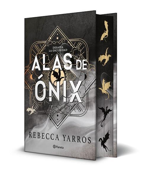 ALAS DE ÓNIX ( EMPÍREO 3 ) EDICIÓN LIMITADA CON CANTOS TINTADOS | 9788408297314 | YARROS, REBECCA | Llibreria Online de Vilafranca del Penedès | Comprar llibres en català